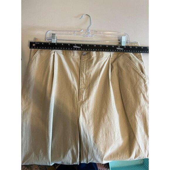 ASOS Design Tan Khaki Pants US 14 Good Preowned Condition - Picture 4 of 5